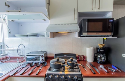 Anahuac Condo | Capitalia - Cozy & Stylish -w/GYM