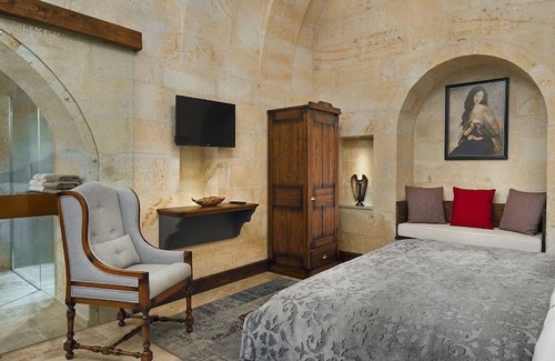 Mustafapasa Hotel | Cappadocia Cave Escape – Historic Hideaway with Modern Comforts!