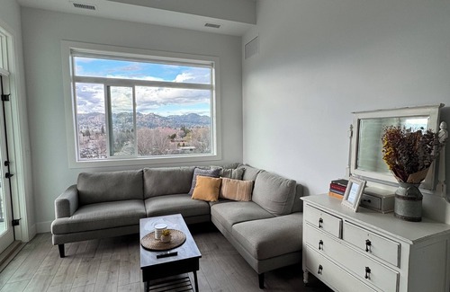 Central Okanagan Condo | Capri Central Kelowna - Quiet 2 Bedroom with Mountain Views