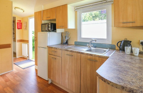 Ludchurch Cottage | CARAVAN 2 AT BLACKMOOR FARM, pet friendly, with a garden in Tenby