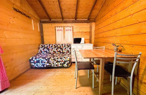 Palazzuolo sul Senio RV Rental | Caravan "Le Sorgenti - Chalet 57" with Mountain View & Private Garden