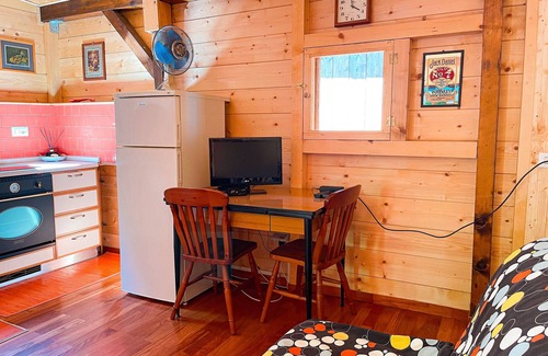 Palazzuolo sul Senio RV Rental | Caravan "Le Sorgenti - Chalet 12" with Mountain View & Private Garden
