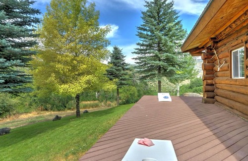 Glenwood Springs Cabin | Caribou Cabin in Glenwood Canyon on Sheep Ranch, Western Activities on Site!