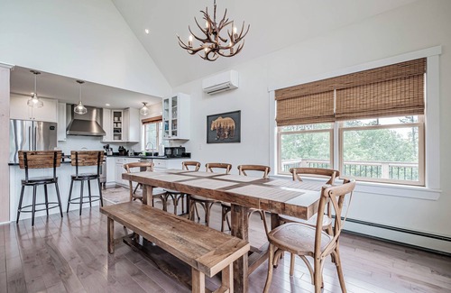 Bethel House | "Caribou Mountain Lodge - Panoramic mtn views, amazing sunsets, hot tub, game room/pool table"