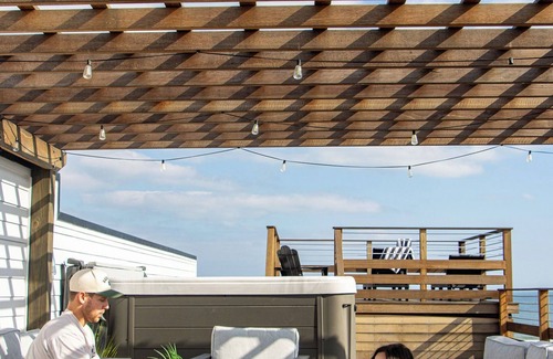 North Carolina Coast House | Carolinas Perfection 2 - Resort Style Luxury Stay - Private Pool Rooftop Hot Tub