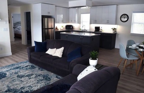 Cumberland House | Carriage house with electric car charger