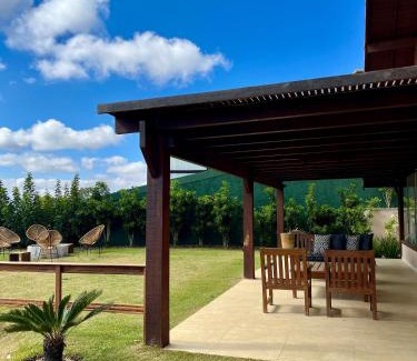 Teresopolis House | Casa 04 Monte Boa Vista - Conforto com Piscina Privativa, Sauna e Lareira