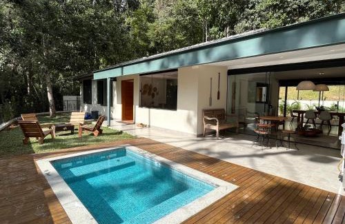 Teresopolis House | Casa 08 Floresta Boa Vista - Piscina Privativa e Lounge com Deck em Meio à Natureza