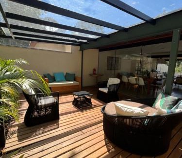 Teresopolis House | Casa 08 Floresta Boa Vista - Piscina Privativa e Lounge com Deck em Meio à Natureza