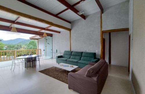 Ressaca House | Casa 3 suítes piscina churrasqueira vista natureza