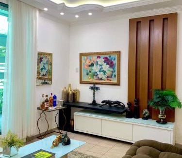 Cremacao House | Casa 4Q e Escritorio, ArCond Total, Piscina, WiFi, COP30