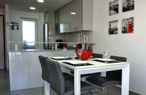 Mar de Pulpi Apartment | Casa Alexandra 4-person penthouse on the seafront in Mar de Pulpi.