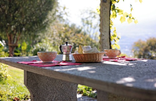 Crevoladossola House | Casa Alpinone: detached rustic house in the countryside with private garden and orchard