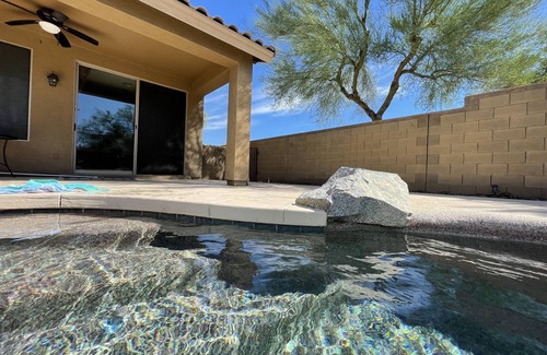 Estrella Mountain Ranch House | Casa Azul, a private family home in the Estrella Mountains - just SW of Phoenix.