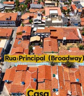 Canoa Quebrada House | Casa Azul - Aconchego na Broadway a Poucos Metros da Praia