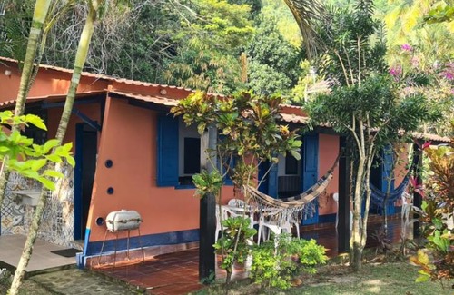 Mangaratiba House | Casa Azul ilha de Jaguanum com WIFI