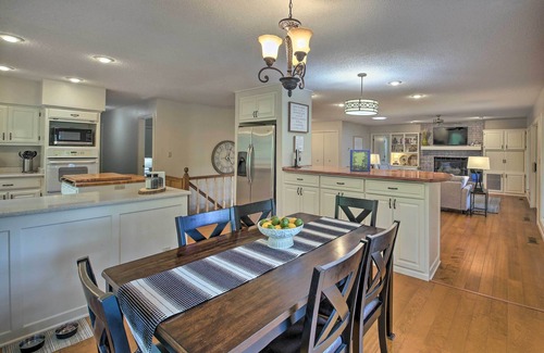Hot Springs Village House | 'Casa Azul' on Cortez Golf Course: Decks & Views!