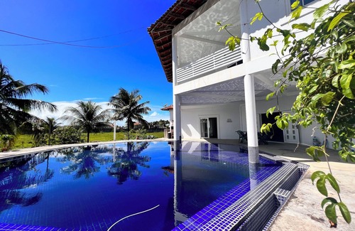 Barra do Sirinhaem House | Casa Beira-mar, Litoral Pernambucano, com Piscina