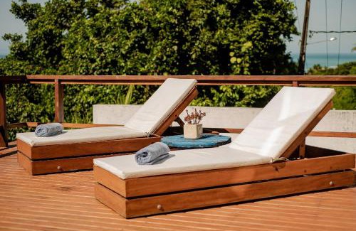 Historic Center House | Casa Blanca - Vista espetacular no coração do Arraial d'Ajuda