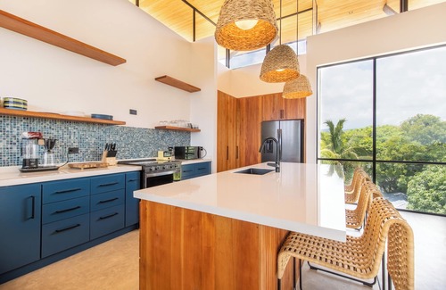 Nosara House | CASA BLUE SOL | HILLSIDE RETREAT & OCEAN VIEWS