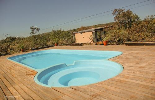Alto Paraiso de Goias Cabin | Casa Borba Chalé panorâmico
