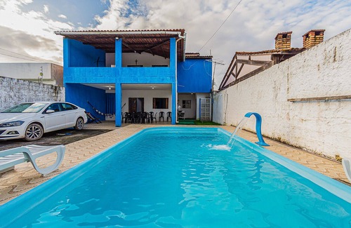 Massagueira Ski Chalet | Casa c piscina na Lagoa Manguaba, Mal. Deodoro/AL