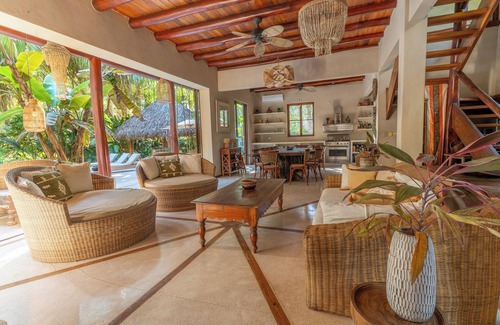 Carmen Villa | CASA CASONA Villa/Home Santa Teresa Beachfront Property - Families Vacations
