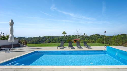 Municipality of Luka Villa | Casa Cielo, new modern villa with outdoor pool