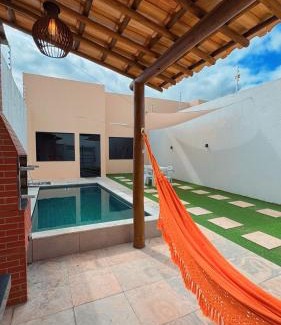 Juazeiro House | Casa Climatizada com Piscina e Área de Churrasco 400B