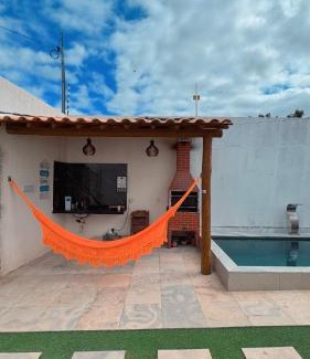 Juazeiro House | Casa Climatizada com Piscina e Área de Churrasco 400B