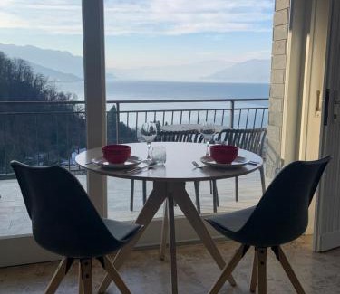 Colmegna Apartment | Casa Colmegna mit traumhaften See- und Bergblick
