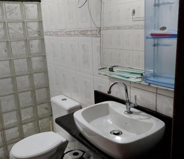 Carapina Grande Apartment | Casa com 1 cama de casal e 1 cama de solteiro