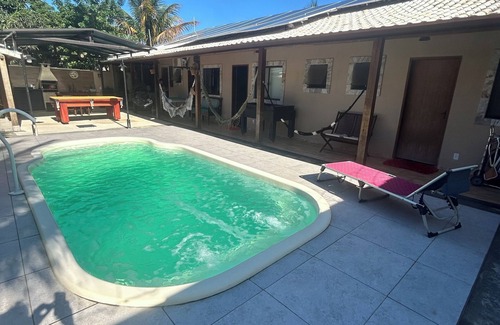 Rasa House | Casa com 3 Suites e com Cozinha e Quintal com Churrasqueira e Piscina