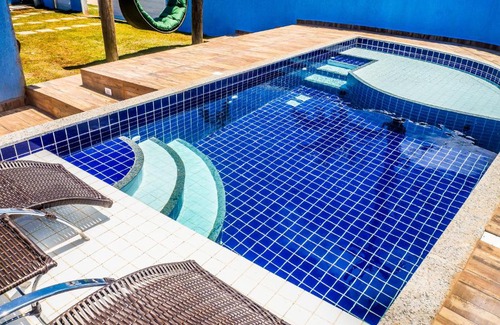 Sao Jose House | Casa com piscina 4 suites Bosque de Geriba