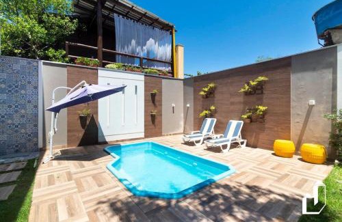 Canto Grande House | Casa com piscina e área de lazer com 08 dormitórios