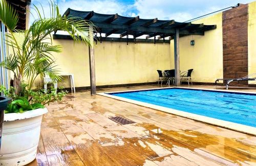 Setor Lagoa Quente House | Casa com piscina e duas suítes perto do Parque Lagoa Quente