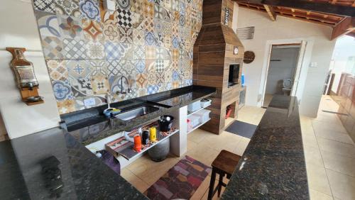 Jardim Praia Grande House | Casa com piscina e Wi Fi em Mongagua SP