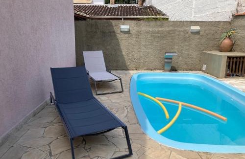 Caraguatatuba House | Casa com Piscina Exclusiva - Condomínio em frente ao Mar - Portaria 24h