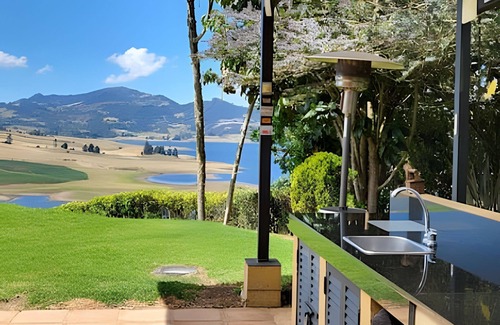 Choconta Cottage | Casa con mágica vista represa del Sisga