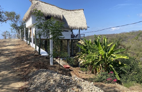 San Pedro Pochutla House | Casa con Palapa y Vista a la Increíble Playa del Pacífico en la Costa Oaxaqueña