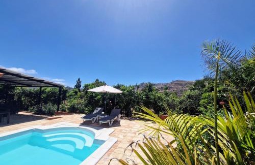 Santa Brigida House | Casa con piscina privada y vistas