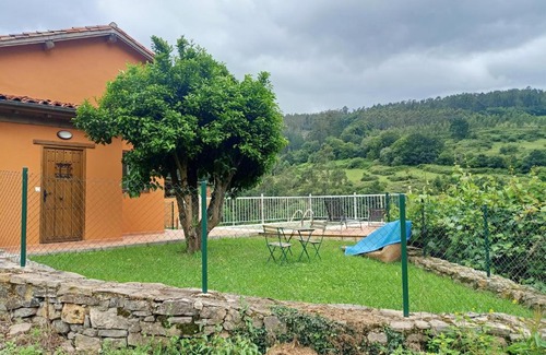 Luerces House | Casa con piscina y jacuzzi El Ablanal