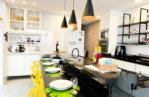 Caraguatatuba Condo | Casa Cond 500 mt BEACH/Pool/Hydro/Snooker/Ping Pong