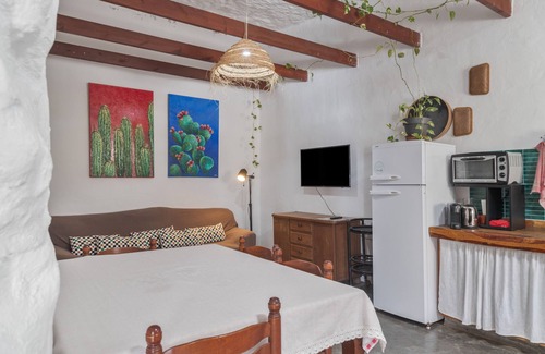 Galdar House | 'Casa Cueva' with Mountain View, Private Terrace and Private Garden