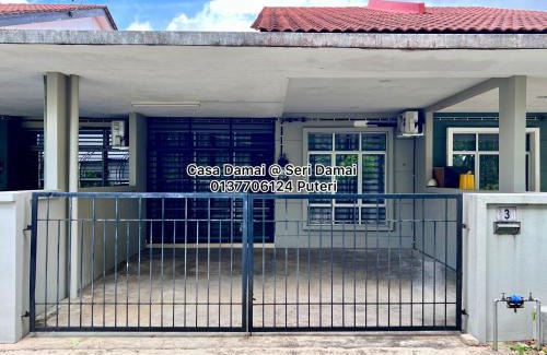 Kuantan House | Casa Damai Kuantan - near Taman Tas, SEMSAS, UMP,Airport, Uia, Matrik Gambang, Menara 188, 4bilik-3AC 1kipas, Ruang Tamu kipas