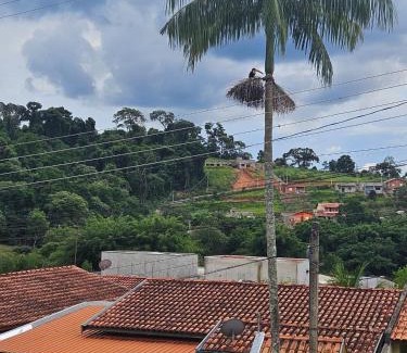Lindoia House | Casa de 2 quartos no Circuito das Aguas - Churrasqueira, fogão e forno a lenha