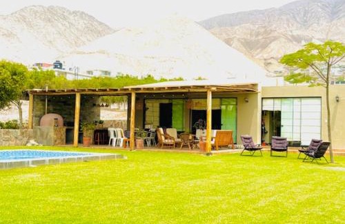 Pachacamac House | Casa de Campo Bamboo con Piscina temperada