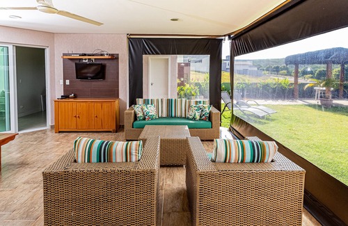 Sao Pedro Cottage | Casa de campo com Wi-Fi no Parque Aquático Thermas