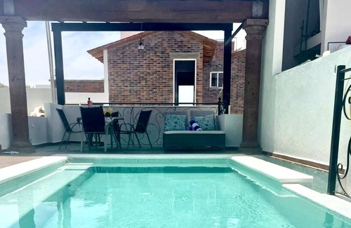 Tequisquiapan House | Casa de campo LOS Olivos para 10 personas con alberca
