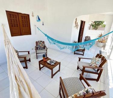 Pontal de Serrambi House | Casa de praia 3 quartos para 10 pessoas - Praia Ponta de Serrambi
